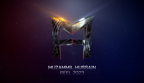 Muzammil Hussain Logo Animation 2023