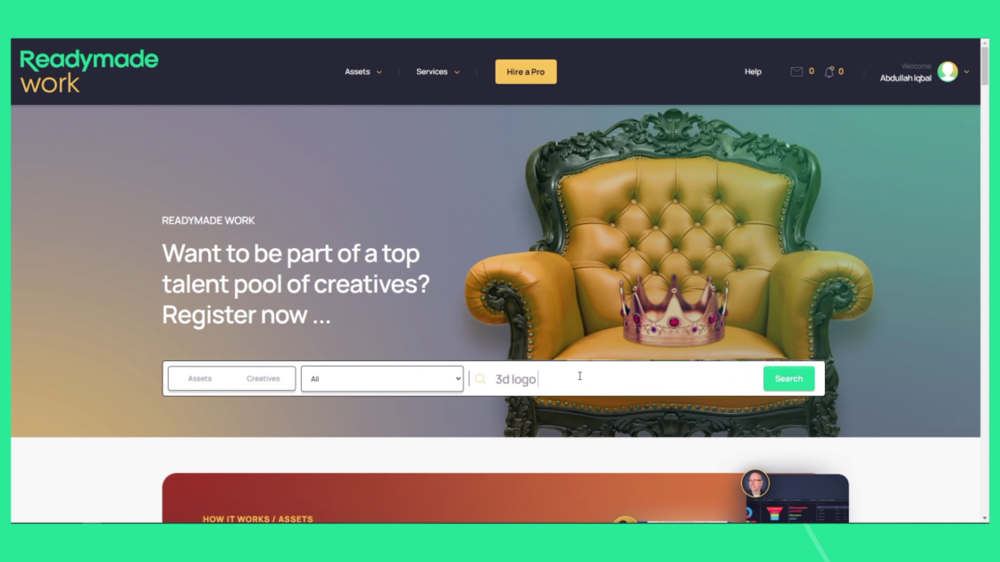 ReadyMadeWork Explainer Video